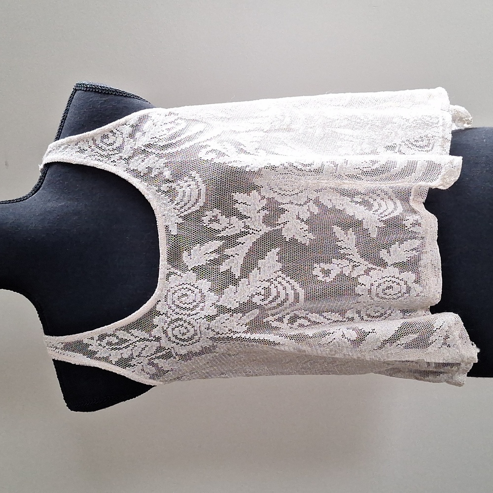 Silver Sheer Top